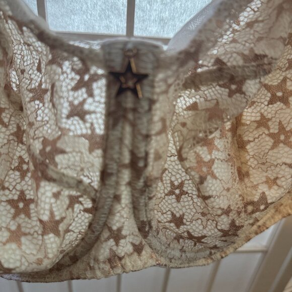 Bravissimo Gold & Ecru Celeste Bra 40J and Thong 2XL - Picture 2 of 4